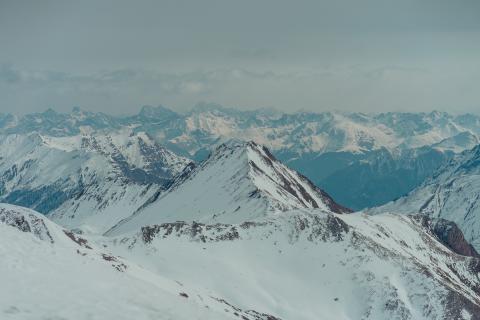 Snowy mountains